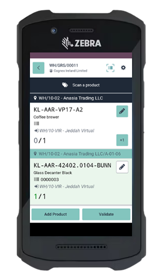 Product Successfully Scanned